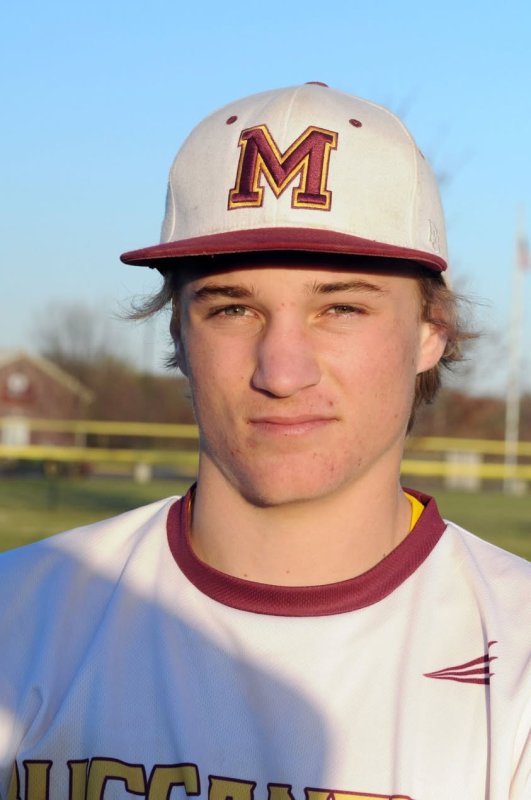 Brock Hilligoss, grandson of Johnny Morris. He was a lefty for Milford and Salisbury. DAVE FREDERICK PHOTO